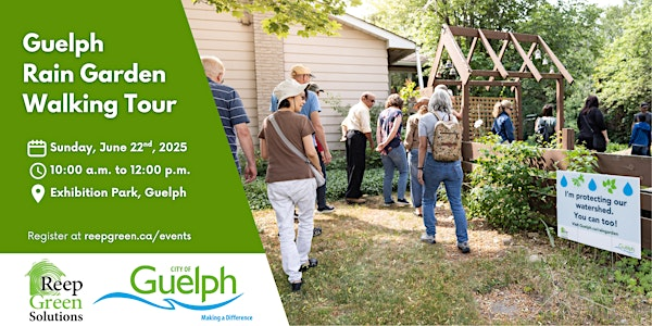 Guelph Rain Garden Walking Tour | Exhibition Park