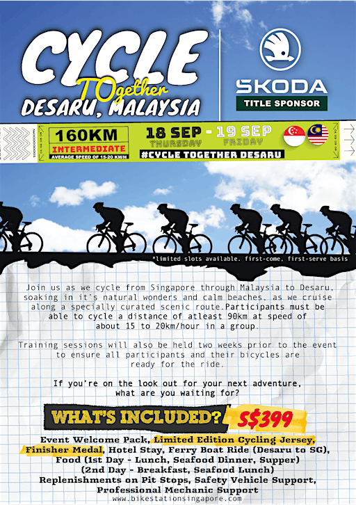 Cycle To Desaru (Intermediate) | Desaru Coast
