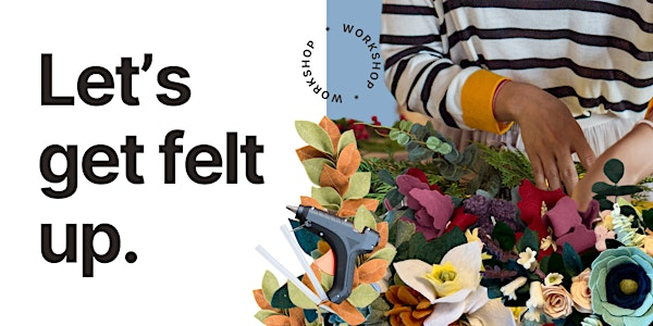Magnolia Felt Wreath Making | Which Craft