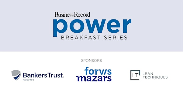 Power Breakfast #3 | Des Moines Heritage Center