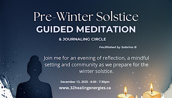 Pre-Winter Solstice Guided Meditation & Journaling | Zen House Yoga Studio