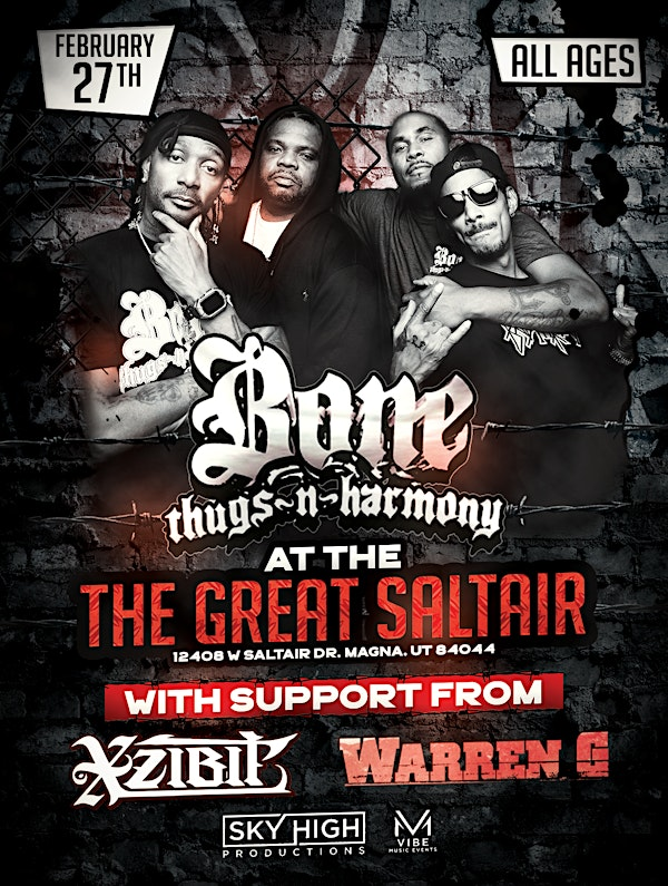 Bone Thugs n Harmony, Xzibit, and Warren G | The Great Saltair