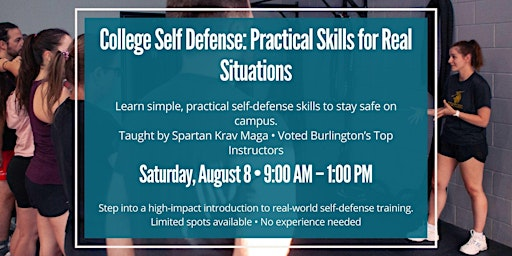 College Self Defense: Practical Skills for Real Situations | Spartan Krav Maga - IKF Canada