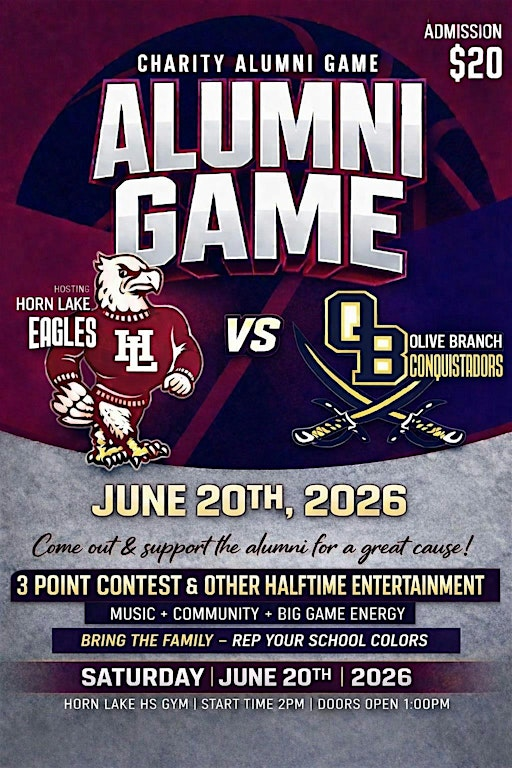 2026 Horn Lake High  School Alumni Basketball Game | Horn Lake High School