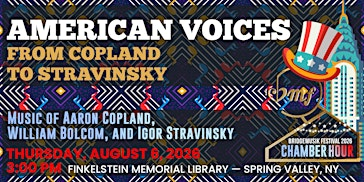American Voices — From Copland to Stravinsky | Finkelstein Memorial Library
