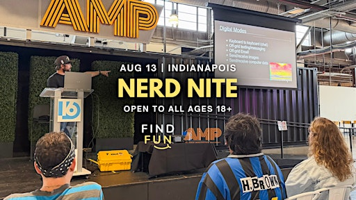 Nerd Nite (Powerpoint lectures in a bar) | Indianapolis | The AMP at 16 Tech