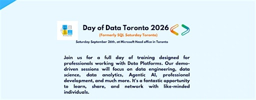 Day of Data Toronto 2026 | 81 Bay St.