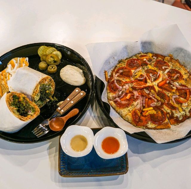 제주도 흑돼지와 톳이 들어간 부리또 맛집