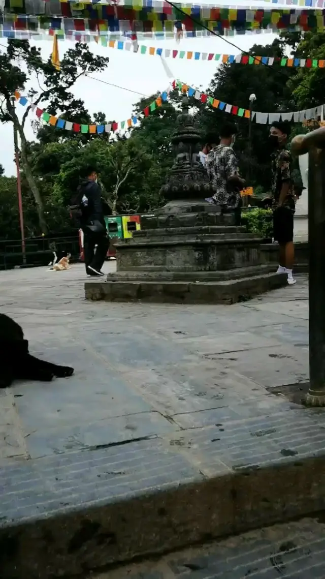 Historical place Swayambhunath 