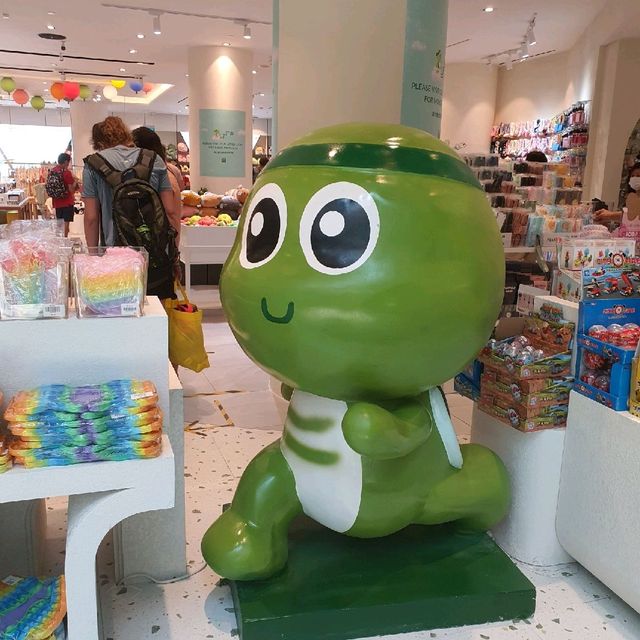 Turtle at Jewel Changi Airport