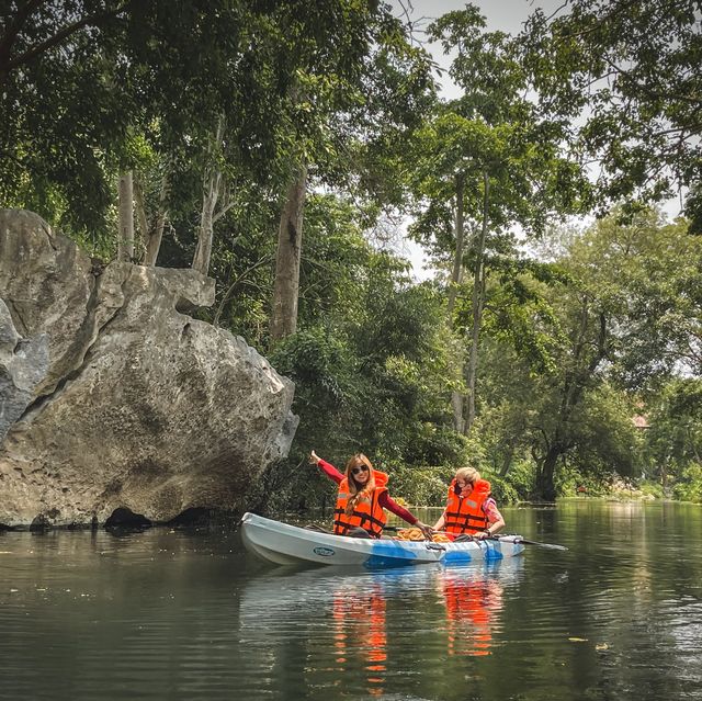 พายเรือคายัคเขาใหญ่