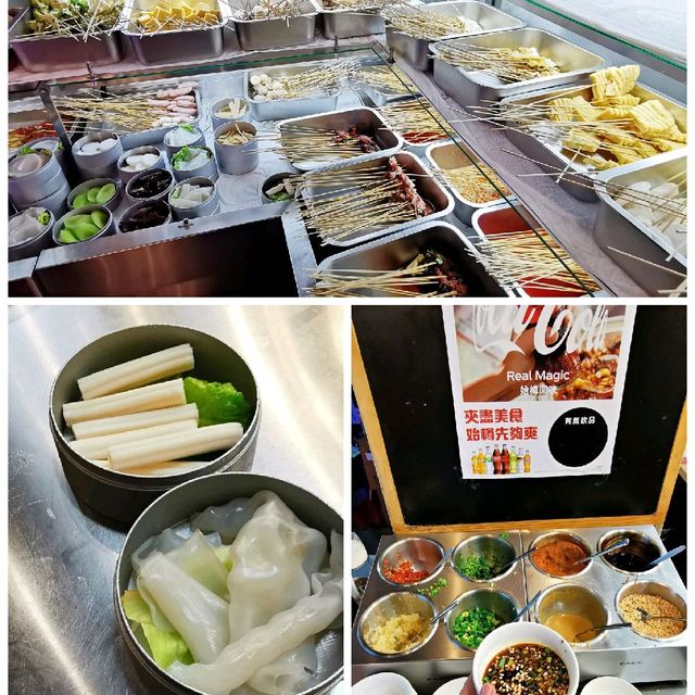 一次過吃到川菜火鍋+燒烤爐+串串燒