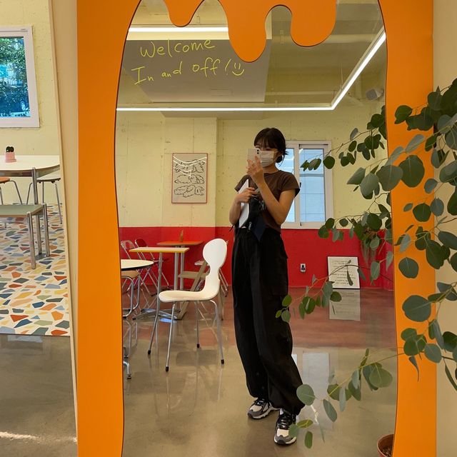 여수 웅천 아기자기한 카페 🧡인앤오프🧡