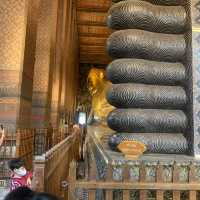 Massive Golden Reclining Buddha