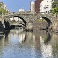 【長崎県】紫陽花の名所、眼鏡橋を散策