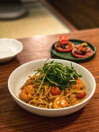 MUTA Restaurant｜主打和式洋食Fusion菜🌿打卡必選榻榻米座