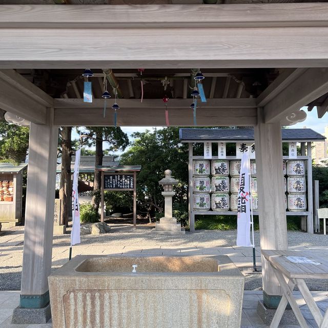 【神奈川】葉山の森戸海岸近くの神社⛩森戸神社