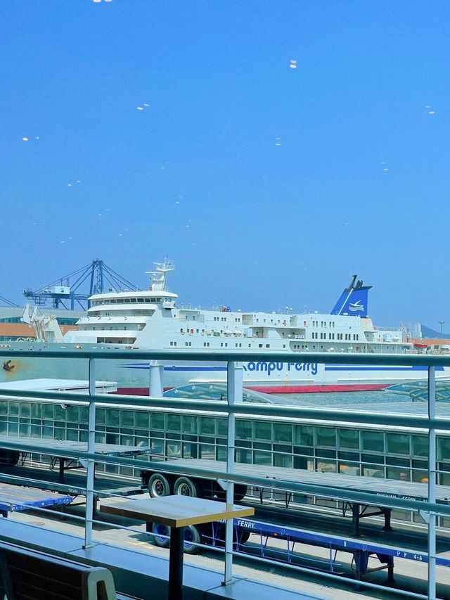 부산항 국제여객터미널 카페 DROP TOP ☕️