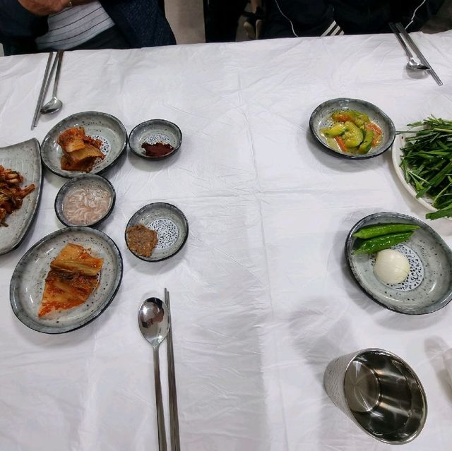변산반도 가는길, 몸보신하고 오는길.