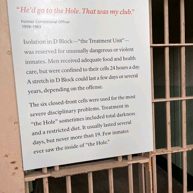 In The Alcatraz Island, The Prison Walks