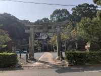 【長崎】諫早公園に隣接する神社