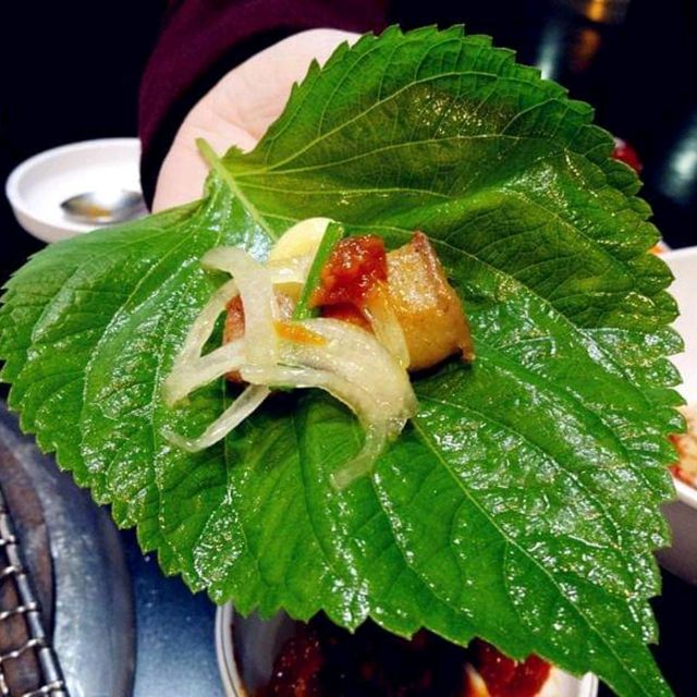 Bbq Black Pork Street in Jeju Island