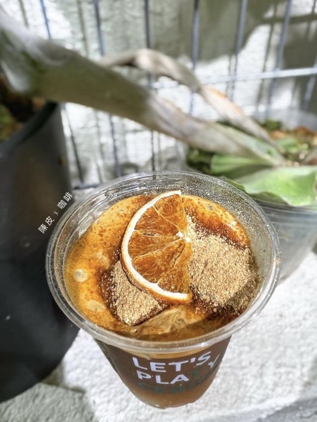 長洲超特別植物餐廳🌳 特色陳皮咖啡☕️