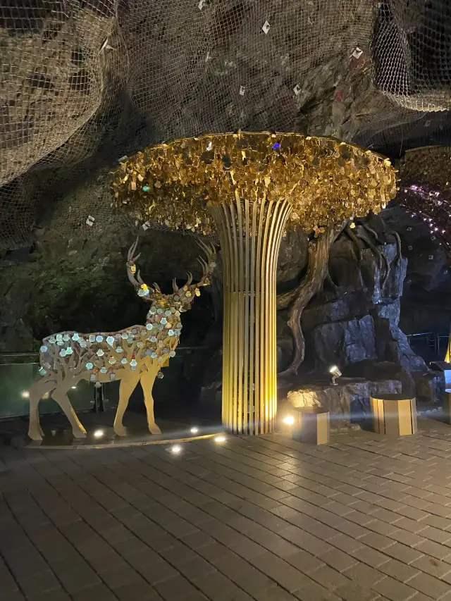 A cave theme park in South Korea