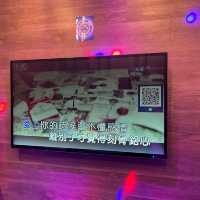 Singing Karaoke, family time!