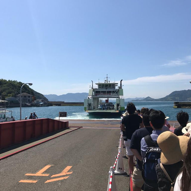 廣島景點 - 大久野島兔島