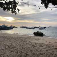 the most beautiful sunset in Koh tao 