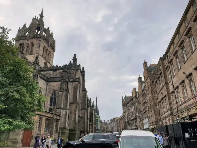 The beautiful cathedral of St. Giles