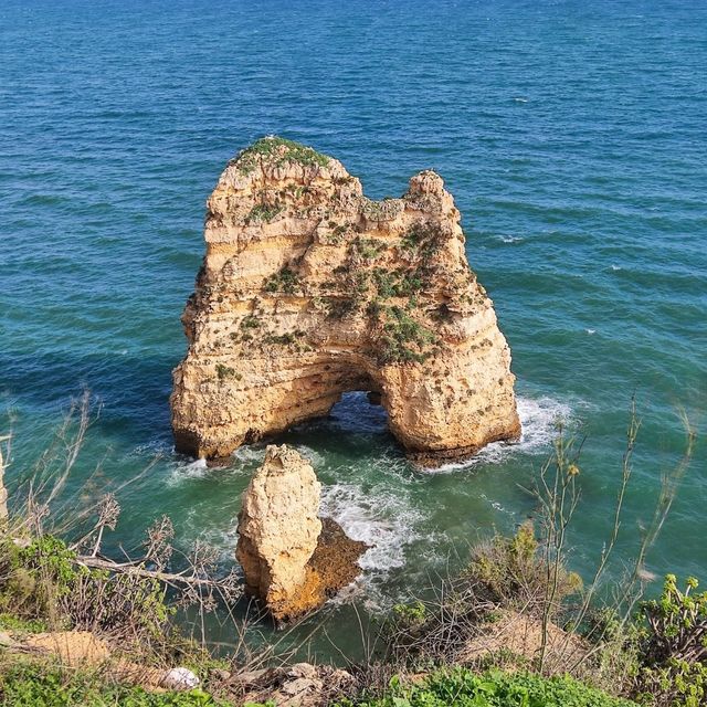 Coastline of the town Lagos