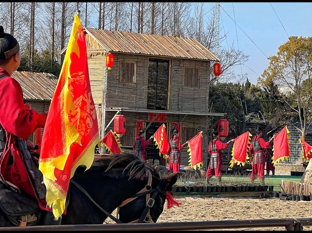 Live Horse Show in Chongming Island.