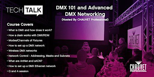 CHAUVET Professional DMX 101 and Advanced DMX Network | Enlightened