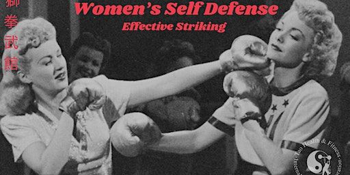 Women's Self Defense Effective Striking Workshop | Tao Health & Fitness