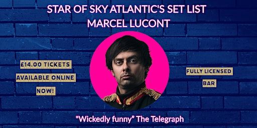 Bright Lights Comedy - Marcel Lucont (Comedy Central At The Comedy Store) | BNJC (Brighton & Hove Jewish Community)