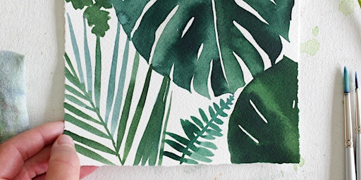 Workshop | Tropical Leaf Studies in Watercolor | Arts Warehouse