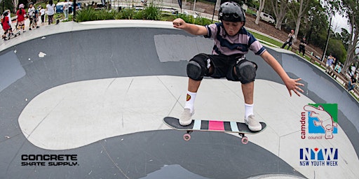 FREE Skate Coaching, Demos + Jams w Prizes // Oran Park #NSWYouthWeek | Oran Park Skate Park