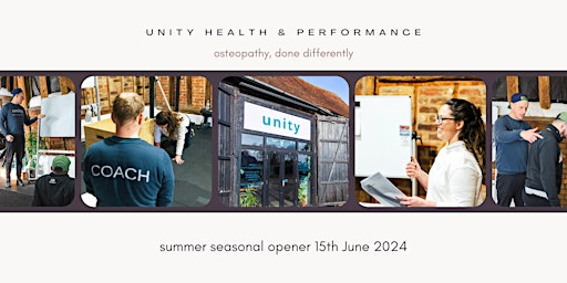 Summer Seasonal Opener | Unity Health & Performance