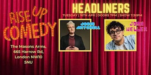 Rise Up Comedy - Stand Up Comedy in Kensal Rise | Masons Arms