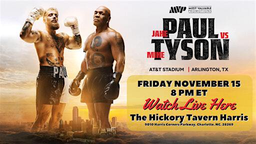 Jake Paul vs Mike Tyson Fight Night | Hickory Tavern