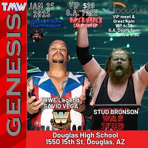 Thunder Mountain Wrestling: Genesis | 1550 15th St