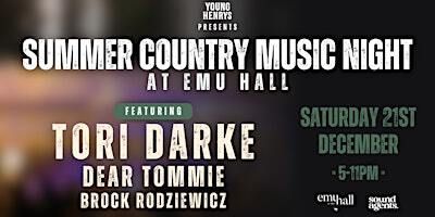 Summer Country Music Night At Emu Hall | Emu Hall Bar & Kitchen