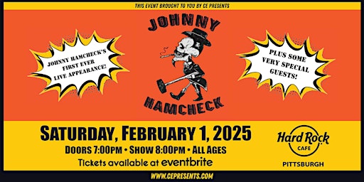 An Evening w/ Johnny Hamcheck | Hard Rock Cafe Pittsburgh
