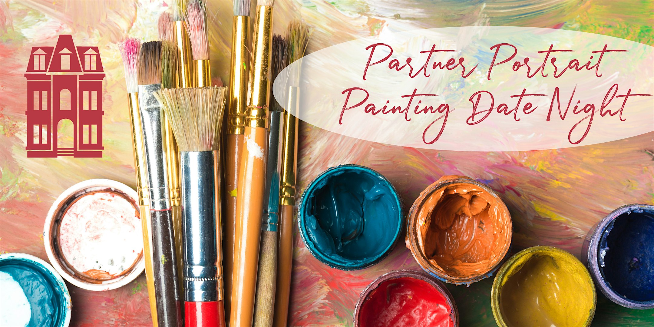V-day Partner Portrait Painting at Locust Street Art | Locust Street Art