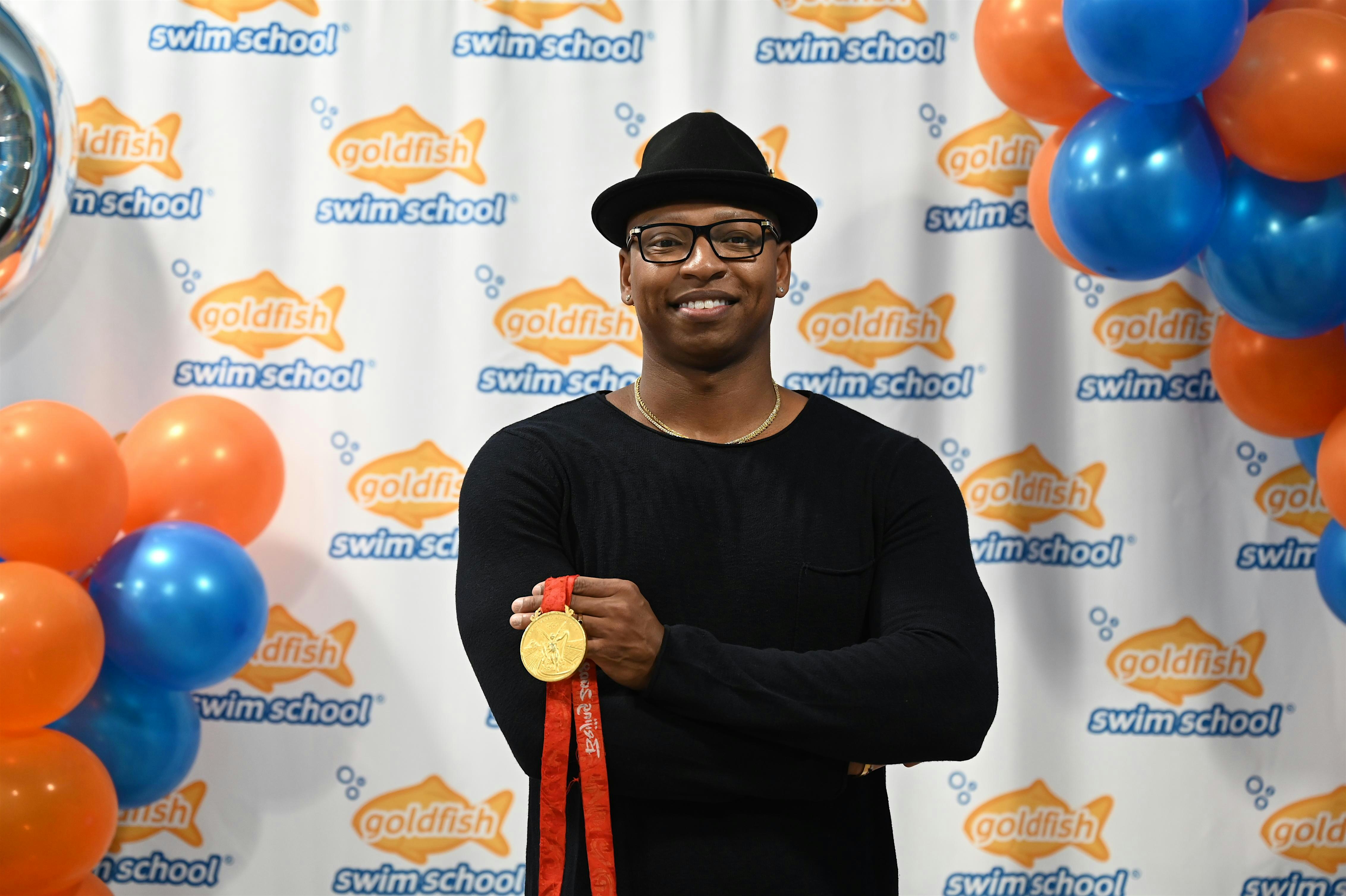 Meet & Greet with Cullen Jones | Goldfish Swim School - Waugh Chapel