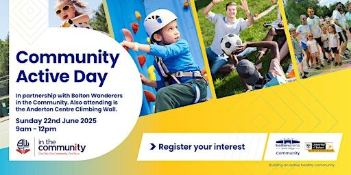 Bolton Arena Community Active Day | University of Bolton Arena
