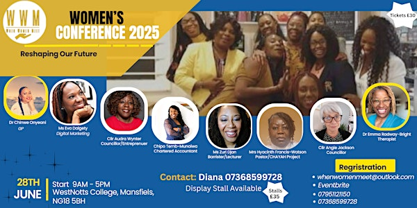 When Women Meet 2025 | West Notts College - Derby Road Campus