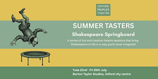 OPT Summer Tasters | Burton Taylor Studio